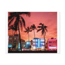Miami Beach, Florida Post Card