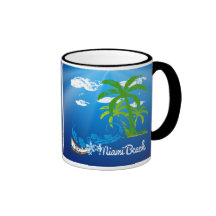 Miami Beach Florida Souvenir Mug