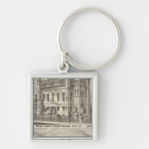Miami County Court House Keychains