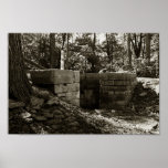 Miami-Erie Canal Lock NO. 70 Poster posters