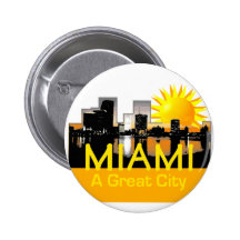 MIAMI Great City Button