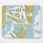 Miami Harbor Chart Mouse Pad -
