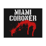 Miami Metro PD Coroner postcards