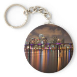 Miami night photograph - Keychain