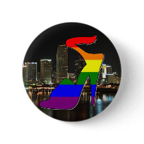 Miami Pride Pinback Buttons