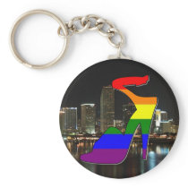Miami Pride Keychains