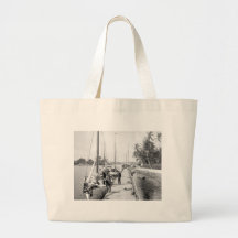 Miami Sailboats, 1905 Tote Bag