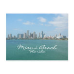 Miami Skyline, Miami Beach, Florida Postcards