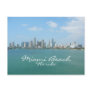 Miami Skyline, Miami Beach, Florida Postcards