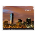 Miami skyline - Post card
