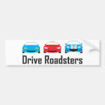 miata 3 gens bumper sticker