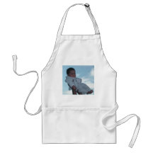 micah in the sky apron