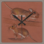 mice wall clocks