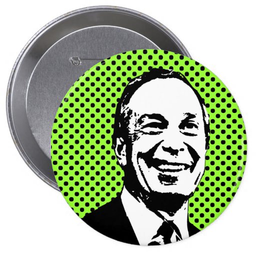 Michael Bloomberg Button