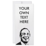 Michael Bloomberg Rack Card Template
