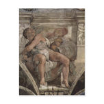 Michelangelo Buonarroti Deckenfresko zur Sch?pfung postcards