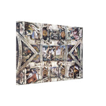Michelangelo Buonarroti - Noahpeace offerings Stretched Canvas Prints