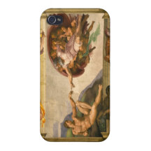 Michelangelo Creation of Adam iPhone 4 Case