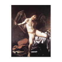 Michelangelo da Caravaggio Amor als Sieger um 1600 Postcards
