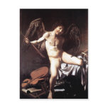 Michelangelo da Caravaggio Amor als Sieger um 1600 postcards