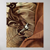 Michelangelo Merisi da Caravaggio - Picnic basket Print