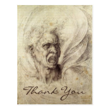 Michelangelo's Damned Soul Post Cards