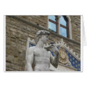 Michelangelo's David, Florence Italy cards