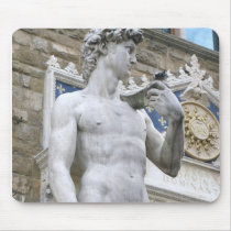 Michelangelo's David, Florence Italy mousepad