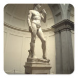 Michelangelo's famous sculpture of David. stickers