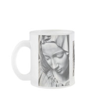 Michelangelo's Pieta detail of Virgin Mary's face Coffee Mugs