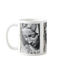 Michelangelo's Pieta detail of Virgin Mary's face Coffee Mug