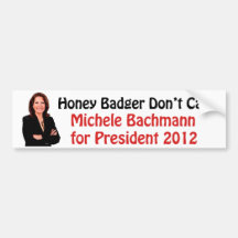 Michele Bachmann 2012 Bumper Sticker
