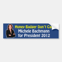 Michele Bachmann 2012 Bumper Sticker