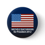 Michele Bachmann for President 2012 buttons
