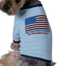 Michele Bachmann for President 2012 Dog T-shirt