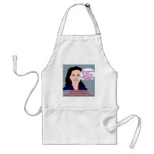 Michele Bachmann Wild-Eyed Tea Party Leader Aprons