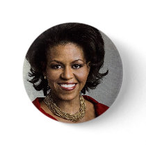 Michelle Obama button