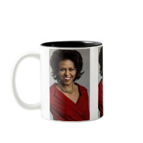 MICHELLE OBAMA CUP COFFEE MUG