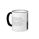 MICHELLE OBAMA EIGHT-DAY EUROPEAN TOUR COFFEE MUGS