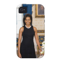 Michelle Obama iPhone 4 Hard Case Vibe iPhone 4 Case