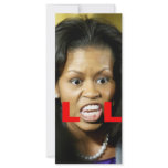 Michelle Obama LOL rack cards