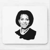 Michelle Obama Mouse Pads