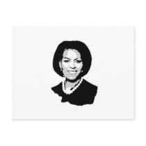 Michelle Obama Post Card