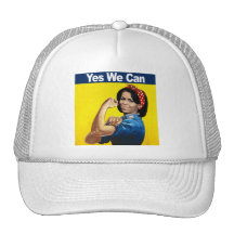 MICHELLE THE RIVETER - YES WE CAN.png Hat