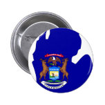 Michigan Flag Map Buttons