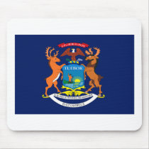 Michigan Flag Mousepad