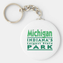 Michigan Indiana's Largest State Park Key Chains