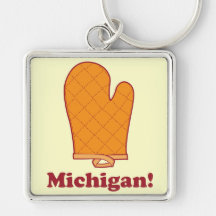 Michigan Keychain