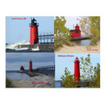 Michigan Lighthouses Postcards
