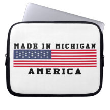 Michigan Made In Designs Laptop Sleeves
